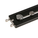 LSP-20 200mm Adapter Clamp Quick Release Plate 1/4'' 3/8'' Tripod for Arca