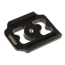 DSLR Quick-Release Camera Plate for Nikon D800 D800E and D810 Camera Black
