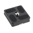 QAL-40 Professional Aluminium Camera 1/4" Quick Release Plate QR Clamp