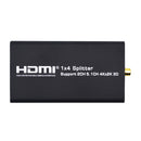 HDMI Splitter 1x4 Amplifier Repeater 1080p 1 in 4 out V1.4 Converter Box Hub