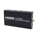 HDMI Splitter 1x4 Amplifier Repeater 1080p 1 in 4 out V1.4 Converter Box Hub