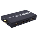 HDMI Splitter 1x4 Amplifier Repeater 1080p 1 in 4 out V1.4 Converter Box Hub