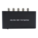 SDI 1x4 Powered SDI Splitter Supports HD-SDI SD-SDI 3G-SDI Signals 24bit