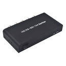 SDI 1x4 Powered SDI Splitter Supports HD-SDI SD-SDI 3G-SDI Signals 24bit