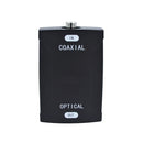 Optical Digital Audio Signal Converter COAX Coaxial In to TOSlink Out Connector