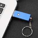 Flash Drive Memory Stick Fold Storage Thumb Stick Swivel Design Blue 64GB
