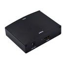 VGA To HDMI Converter Box 1080P Adapter With R/L Stereo Audio For PC HDTV