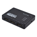 4K 1080P Video HDMI Switch Switcher 3X1 Splitter 3 In 1 Out With IR Remote