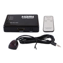 4K 1080P Video HDMI Switch Switcher 3X1 Splitter 3 In 1 Out With IR Remote