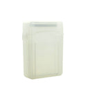 2.5'' SATA HDD Hard Drive Disk Protective Case Enclosure Box for Laptop PC White