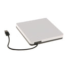 External USB3.0 DVD ROM Super Driver CD Burner for PC Desktop Plug and Play White