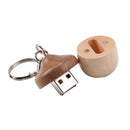 32GB USB Flash Drive Memory Stick Pen Drive Mini Woody Nut Style for Laptop