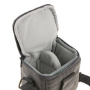 Grey Shockproof Camera Organizer Bag Shoulder Case for Mirrorless Camera &Lens
