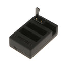 Portable 3-Channel Charger Battery & Remote Control Charging Dock for GoPro