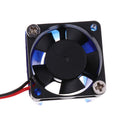 24V Blue Injection Molding V6 Radiator Fan With Fan Cover For 3D Printer DIY