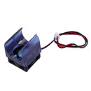 12V Blue Injection Molding V5 V6 Radiator Fan With Fan Cover For 3D Printer