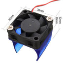 12V Blue Injection Molding V5 V6 Radiator Fan With Fan Cover For 3D Printer