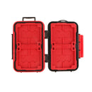 Water-Risistant Storage Case Carrying Holder Box for CF Cards TF SD Cards Black