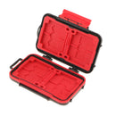 Water-Risistant Storage Case Carrying Holder Box for CF Cards TF SD Cards Black