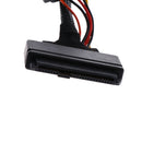 0.5m/1.5ft Mini SAS HD SFF-8643 to U.2 SFF-8639 Cable Cord with SATA power