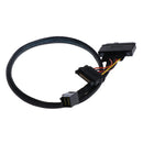 0.5m/1.5ft Mini SAS HD SFF-8643 to U.2 SFF-8639 Cable Cord with SATA power