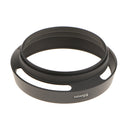 Professional Replacement Vented Lens Hood 55mm for Leica Camera Black