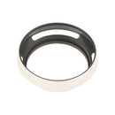 Professional Replacement Vented Lens Hood 55mm for Leica Camera Silver