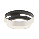 Professional Replacement Vented Lens Hood 55mm for Leica Camera Silver