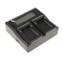 LCD Display Replacement Charger for Sony NP-FW50 Alpha 7, A7R, A7S, A7II