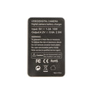 LCD USB Camera Li-on Battery Pack Charger for Panasonic DMW-BCG10 ZR1 ZX1 TZ10 TZ7