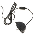 Wired Headset Stereo Gaming Single Ear Headphone w/Mic for Xbox 360 Black
