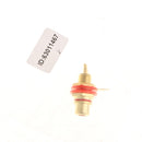 RCA Socket Audio Video Female Cable Connector RCA Female For Audio & Video Red