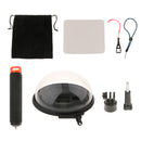 6inch Underwater Lens Hood Dome Port Housing Cover for Gopro Hero 6/5 Camera