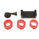 Bicycle Phone Mount 33-34mm Handlebar Adapter Mount for GoPro Hero 6/5/4/3+