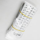 Korean Keyboard Sticker Replacement Letters For Laptop White Background