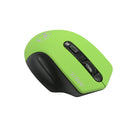 E-1800 Wireless Mouse Adjustable 1600DPI Game Mice For Computer Laptop Green