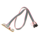 DIY Replacements Computer PC Case Front Wiring Cable USB 2.0 Audio-7.8CM