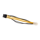4Pin to 8Pin Power Supply Adapter Cable Cord Connector Wire for Desktop