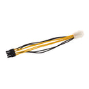4Pin to 8Pin Power Supply Adapter Cable Cord Connector Wire for Desktop