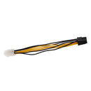 4Pin to 8Pin Power Supply Adapter Cable Cord Connector Wire for Desktop