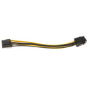 6-pin Female to 8-pin Male PCI Express Power Converter Cable for Video Card