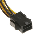 6-pin Female to 8-pin Male PCI Express Power Converter Cable for Video Card