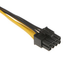 6-pin Female to 8-pin Male PCI Express Power Converter Cable for Video Card