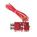 Dual Head Nozzle Extruder 0.4mm/1.75mm HotEnd Mixed Color Switch 3D Printer with cable