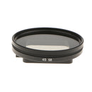 58mm CPL Circular Polarizer Lens CPL Filter +Adapter +Cap for Gopro Hero 4S