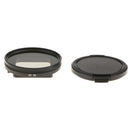 58mm CPL Circular Polarizer Lens CPL Filter +Adapter +Cap for Gopro Hero 4S