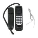 Line Corded Phone Landline Wall Night Light Service Telephone Redial-Black