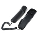 Desktop Corded Telephone Speaker Caller ID Line Phone LCD Display Black