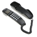 Desktop Corded Telephone Speaker Caller ID Line Phone LCD Display Black