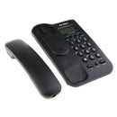 Wired Landline Telephone Office Hotel Wall-Mountable Line Phone Black